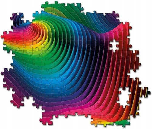 Rompecabezas Clementori Color Boom Olas 500 Piezas