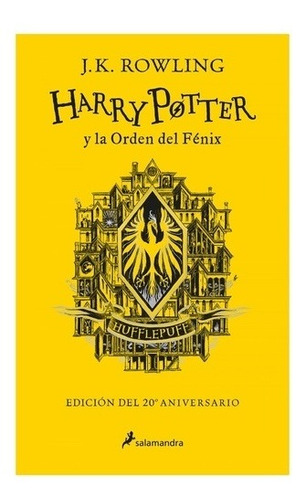 Hp5-orden Del Fenix (td)(20aniv.huf)(cs) - J. K Rowling