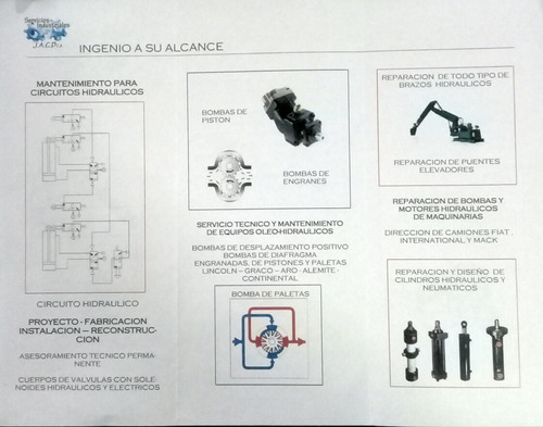 Sellos Hidráulicos Y Neumáticos. Reparaciones Hidraulicas