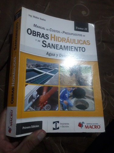 Libro Costos Y Presupuestos Obras Hidráulicas Tomo 2 Ibañez