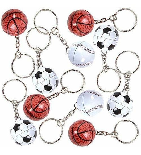 Articulo Para Fiesta - Artcreativity Metal Sports Ball Keych