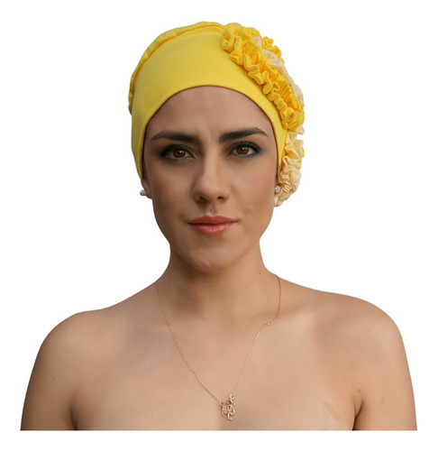 Turbante Anto Doble Flor