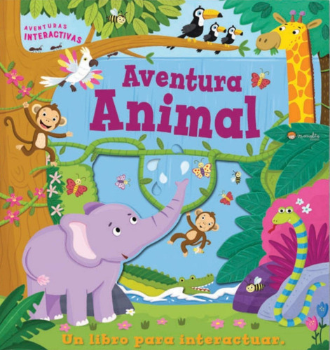 Aventura Animal - Libro Interactivo Con Solapas Desplegables