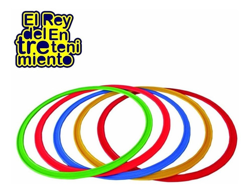 Imagen 5 de 6 de Aro Deportivo 60cm Entrenamiento Coordinación Fútbol El Rey