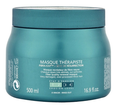 Imagen 1 de 1 de Mascarilla Kerastase Resistance Therapiste Pelo Dañado 500ml