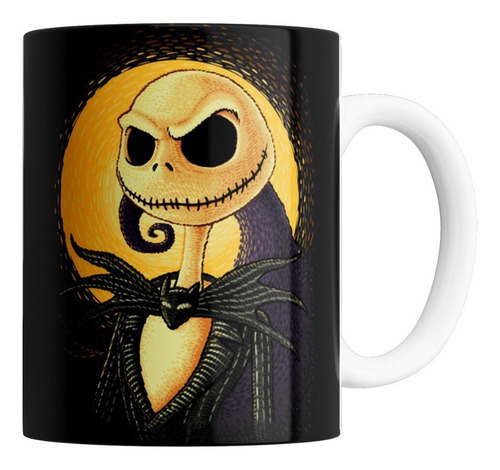 Taza De Cerámica - Extraño Mundo De Jack (jack Skellington)