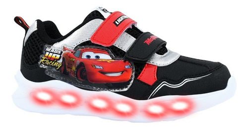 Zapatillas Disney Cars Con Luces Footy Original Mundo Manias