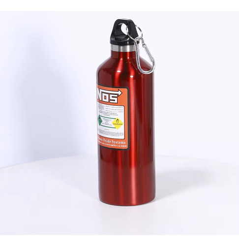 Botella Aislante Aluminio Nos 500ml Estilo Deportivo Viaje Rojo