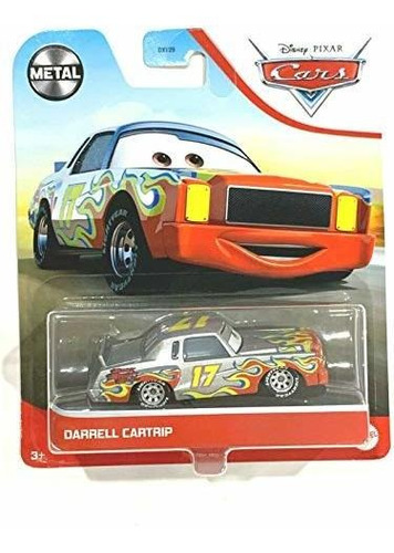 Pixar Cars Metal Series 1:55 Escala, Darrell Cartrip Cvh7d