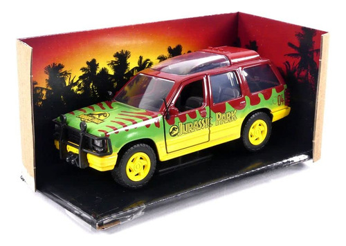 Jada Toys - Para Explorer Jurassic Park - 1993-1/32, Verde/r