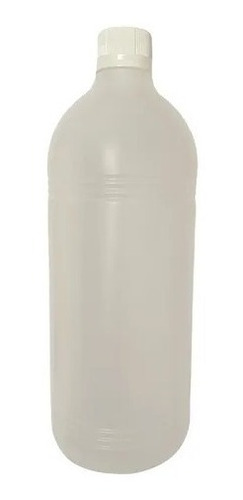 Botella Envase De Plástico 1 Litro Color Blanco X50