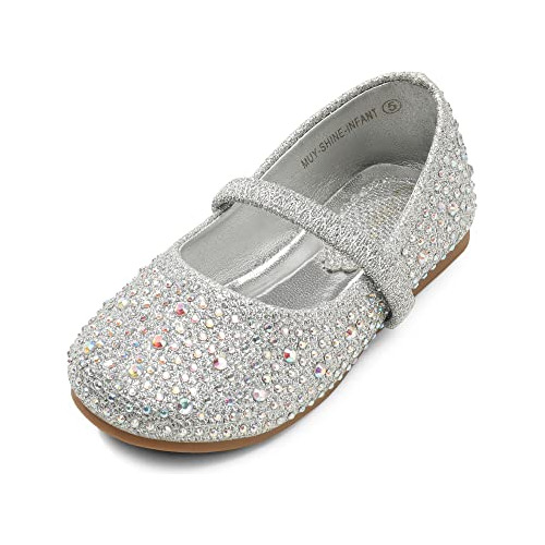 Dream Pairs Mary Jane Casual Slip On Ballerina Flat (niño Pe