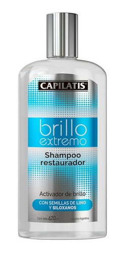 Capilatis Shampoo Restaurador Brillo Extremo X 420ml