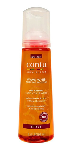 Cantu Wave Whip Curling Mousse Cabello Ondulado Y Rizado