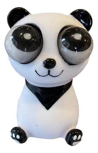 Juguete Para Apretar Panda, Juguete De Panda De Ojos Grandes