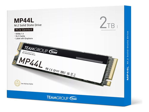 Teamgroup Mp44l 2tb Slc Cache Nvme 1.4 Pcie Gen 4x4 M.2 2280
