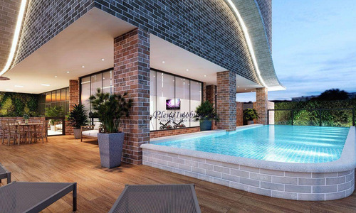 Imagem 19 de 30 de Apartamento Com 3 Dormitórios Sendo 3 Suítes, À Venda, 109 M² Por R$ 610.400 - Guilhermina - Praia Grande/sp - Ap0973
