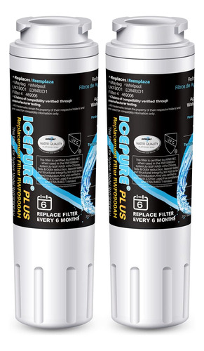 Icepure Plus Nsf 53&42 Certificado Ukf8001 Filtro De Agua, C