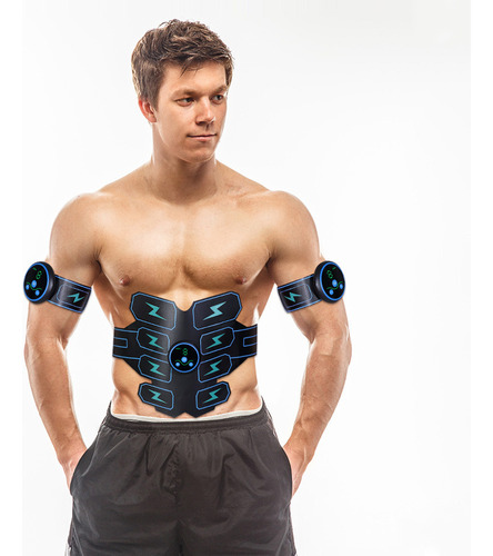 1 Estimulator Abdominal Muscular Tonifier Eletro Abs Ems