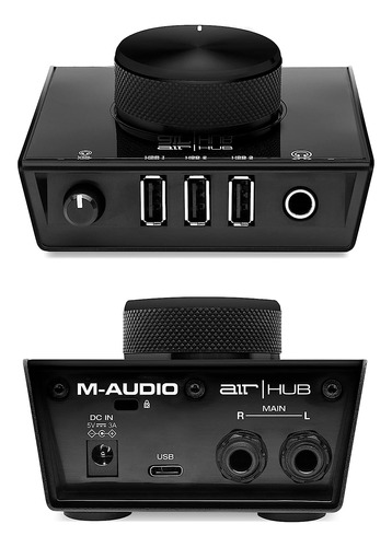 M-audio Air|hub - Interfaz De Audio Usb Con 3