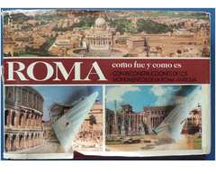 Livro Guia Con Reconstrucciones Roma Antigua Como Fue Y Como Es - Ediciones Vision [1996]