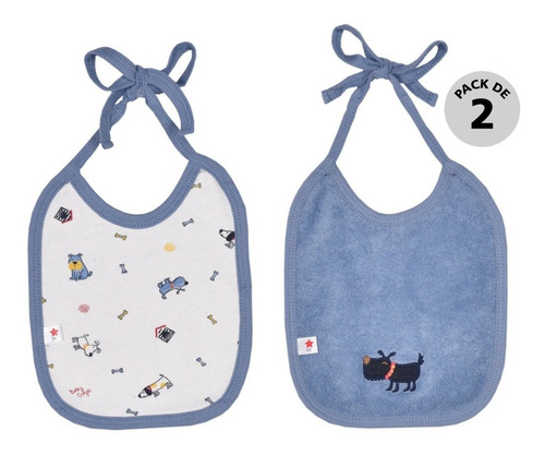 Set 2 Pzas, Babero Baby Creysi Multicolor Uh1226