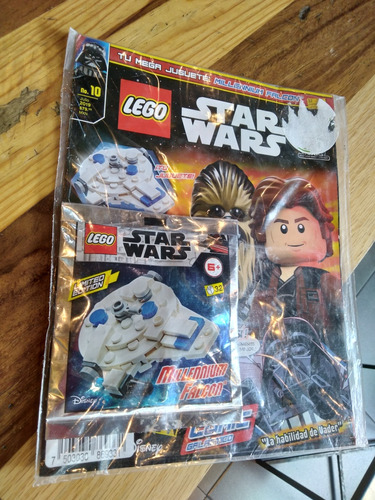 Revista Lego Star Wars. Incluye Lego Mini  Millennium Falcon