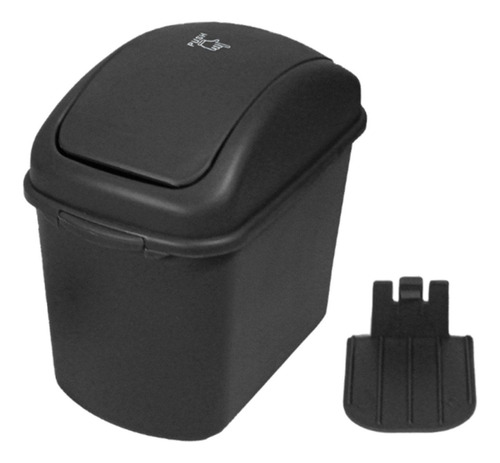Cubo De Basura Para Automóvil Con Tapa Cubo De Basura