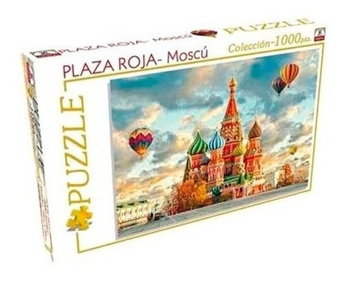 Rompecabezas Puzzle Plaza Roja Moscu 1000 Pzs Implas Art 303