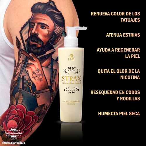 Imagen 3 de 3 de Strax - Crema Hidratante Corporal