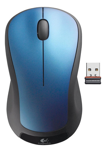 Ratón Inalámbrico Logitech M310 Azul Pavo ( )