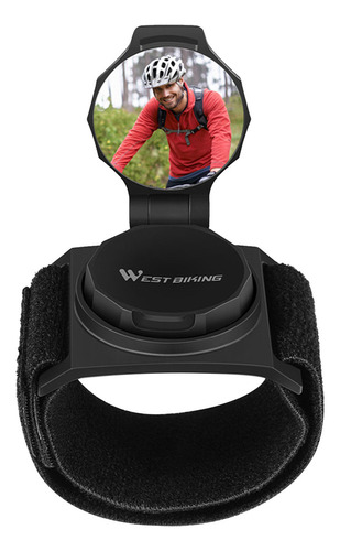 Espejo Retrovisor, Pulsera Giratoria De 360 Grados Para Bici