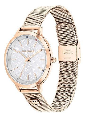 Reloj Para Mujer Tommy Hilfiger Iris 1782616 Dorado