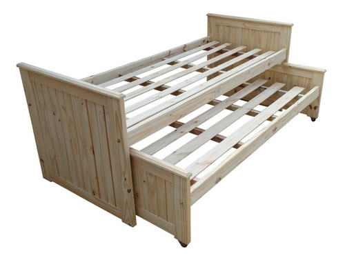 Cama Nido X 2 Doble Pino Macizo Amercicana - Pinoshow