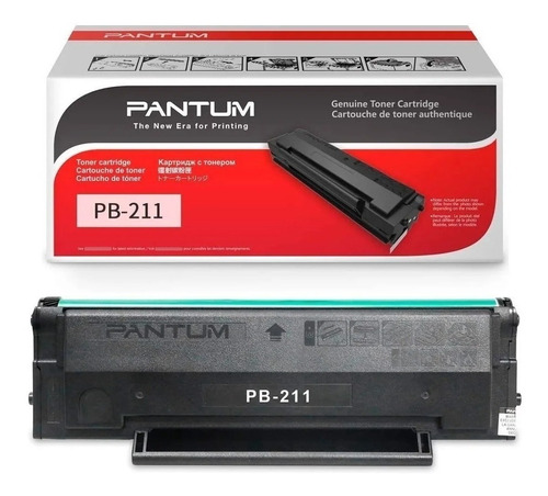 Toner Pantum Pb 211 Pb210 P2500w M6550nw Original