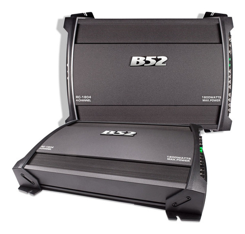 Imagen 1 de 5 de Amplificador B52 Rc1804 Amp 4c 1800w