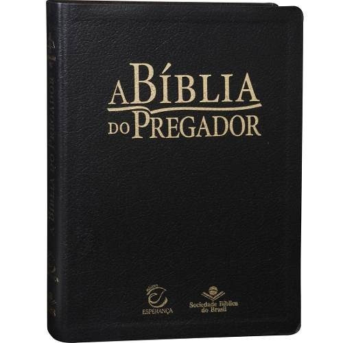 Bíblia Do Pregador Almeida Revista E Atualizada Luxo Preta