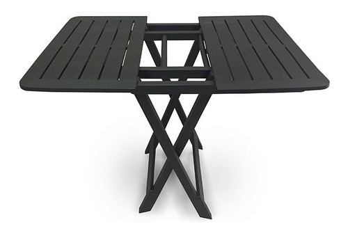Mesa Plegable Para Jardin Camping Patio - Homeshop Color Negro