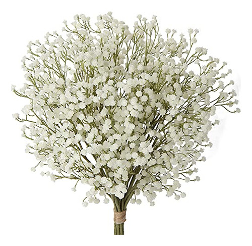 Flores Artificiales De Gypsophila Baby's Breath Granel,...