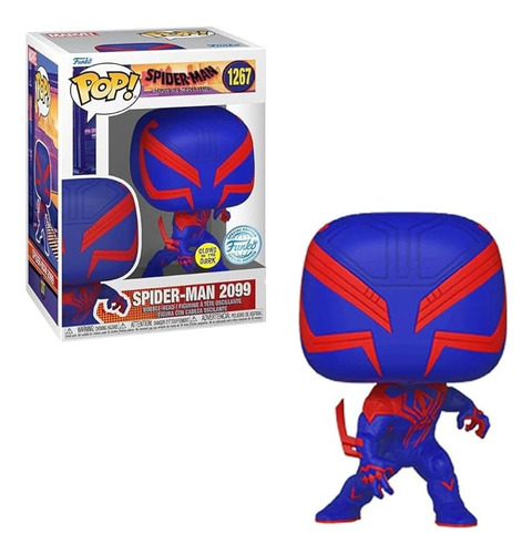 Funko Pop Spiderman #2099 Glow Brilla Exclusivo Ee