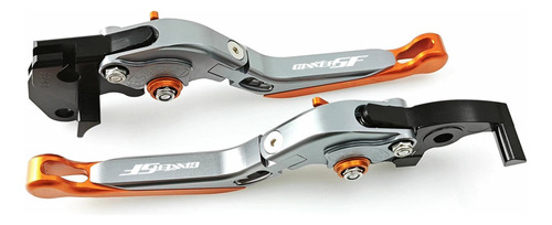 Palancas Para Suzuki Gixxer Sf 155 150 250, Color Naranja