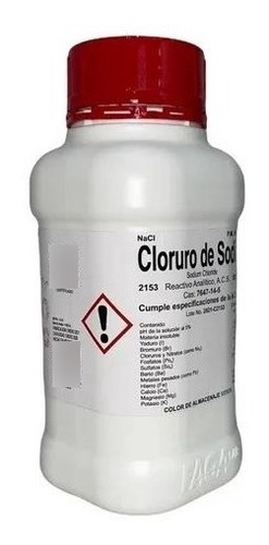 Cloruro De Sodio R. A. De 500 G Fagalab