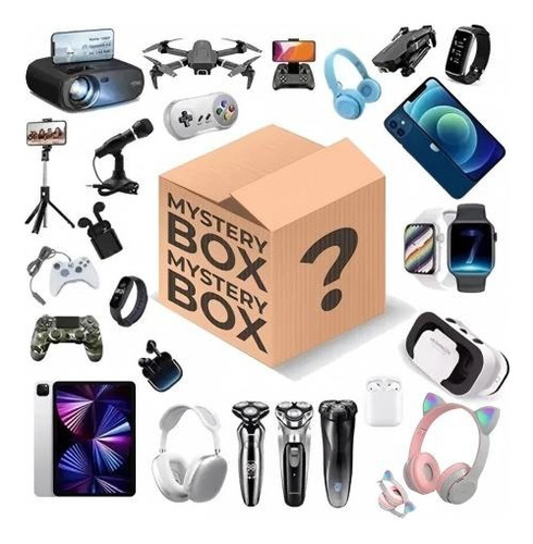 200%sorpresa Caja Ciega Misteriosa Os Qwetr78 Negro