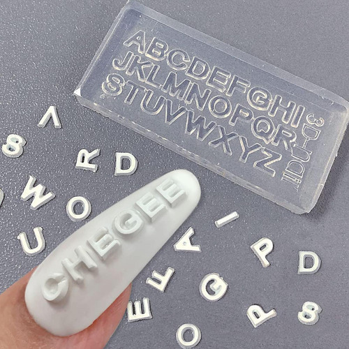 Molde Para Dijes De Uñas Herramientas Para Uñas Moldes Para