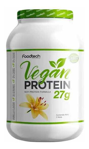 Vegan Protein - Foodtech Sabor Vainilla 2lbs