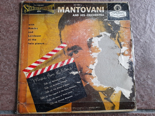 Lp Mantovani Music From Films En Acetato,long Play