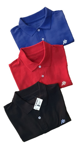 3 Playeras Polo Aeropostale Original Para Hombre O Mujer