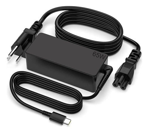 Cargador Usb Tipo C Para Lenovo, Hp, Dell, Huawei 20v 3.25a