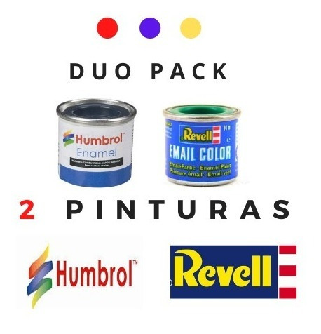 Pintura Enamel Revell/humbrol Pack De 2 (dos) Unidades