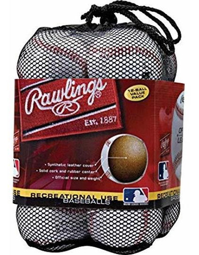 Pack De Bolas Para Basebal Rawlings 